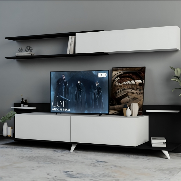 طاولة تلفاز بتصميم جذاب