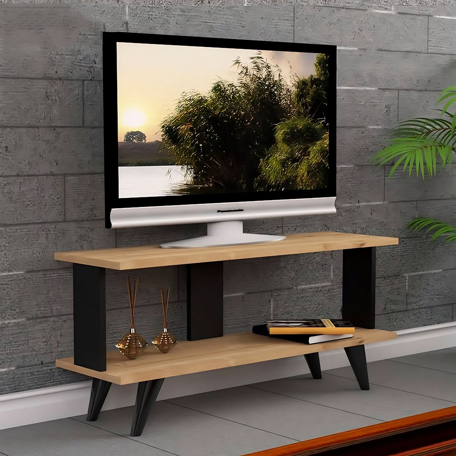 طاولة تلفاز بتصميم راقي