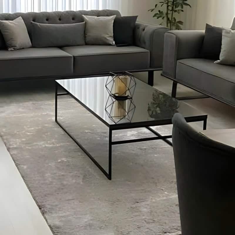 طاولة قهوة زجاج