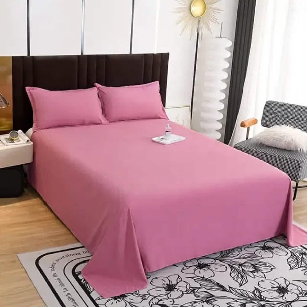 طقم ملاية سرير مايكروفايبر، 240*220 سم - كاشمير