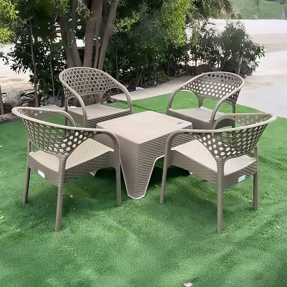 طقم نيو بامبو  4 كرسي وترابيزه