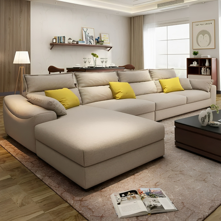 كنب زاوية بتصميم حديث