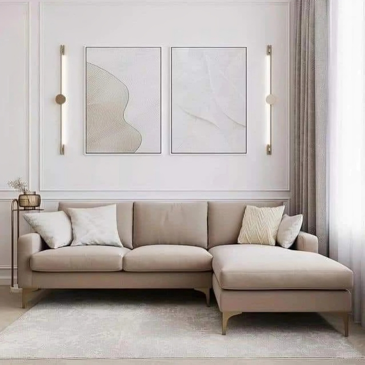 كنب زاوية بتصميم عصري