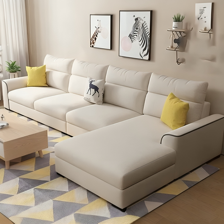 كنب زاوية بتصميم عصري