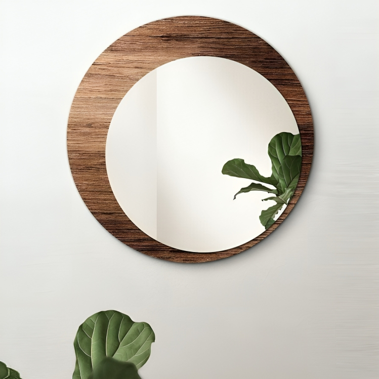 مرايا مستديرة بتصميم حديث